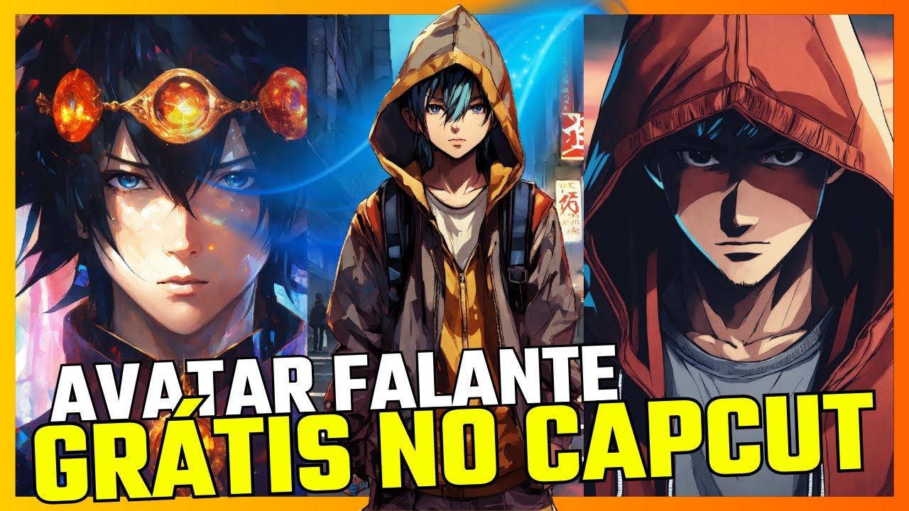😀Como criar um AVATAR FALANTE GRÁTIS usando o CAPCUT! #capcut