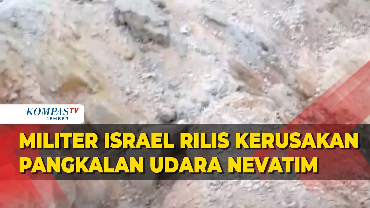 Militer Israel Rilis Rekaman yang Mengklaim Kerusakan Pangkalan Udara Akibat Serangan Iran