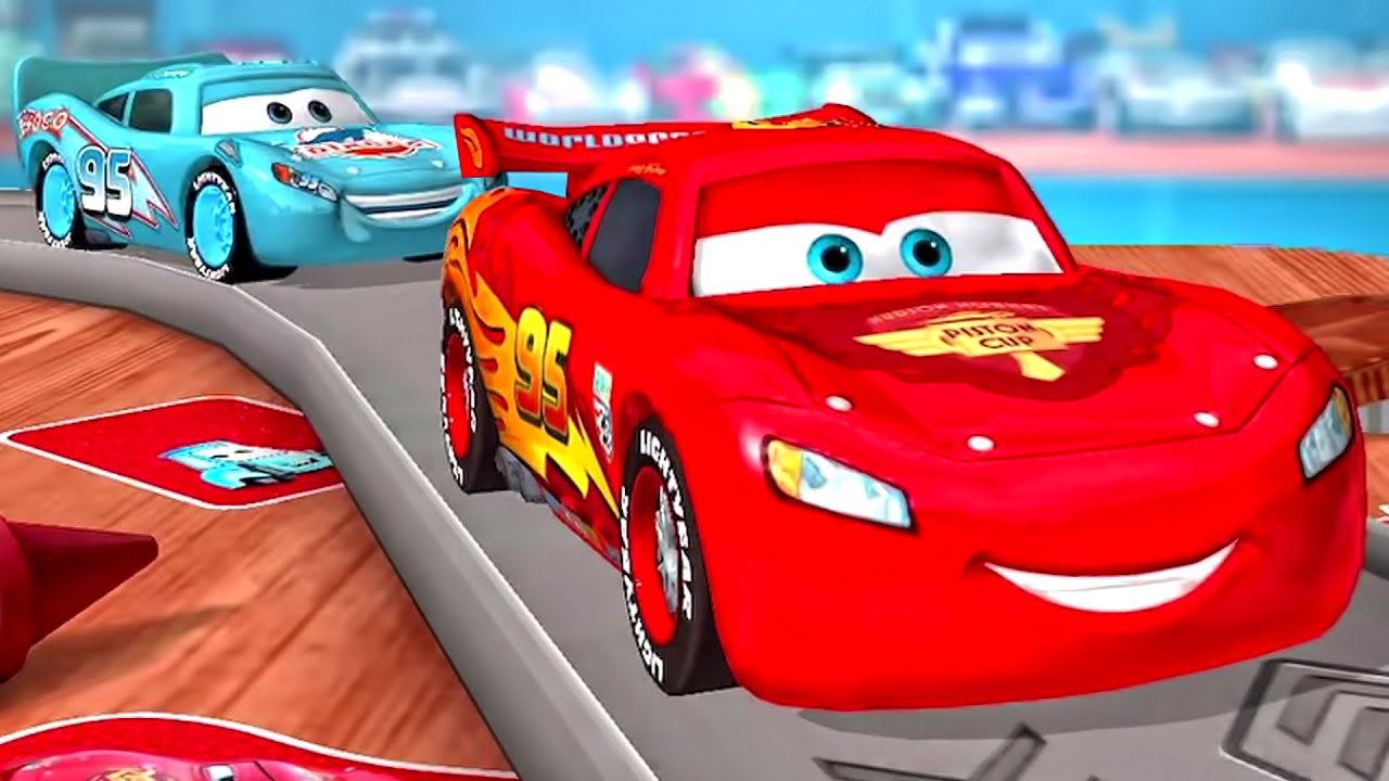 Cars DareDevil Garage Collection Lightning Mcqueen (2021) - New iOS Gameplay