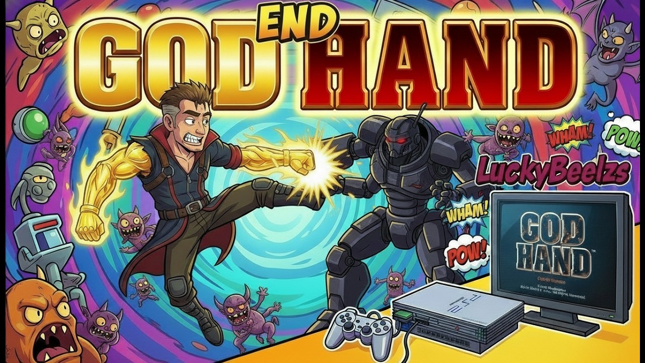 RESTREAM NGELAWAN AZEL!!,FIX TAMAT!,GOD HAND #END #godhand #indonesia #ps2 #mediashareon  #games