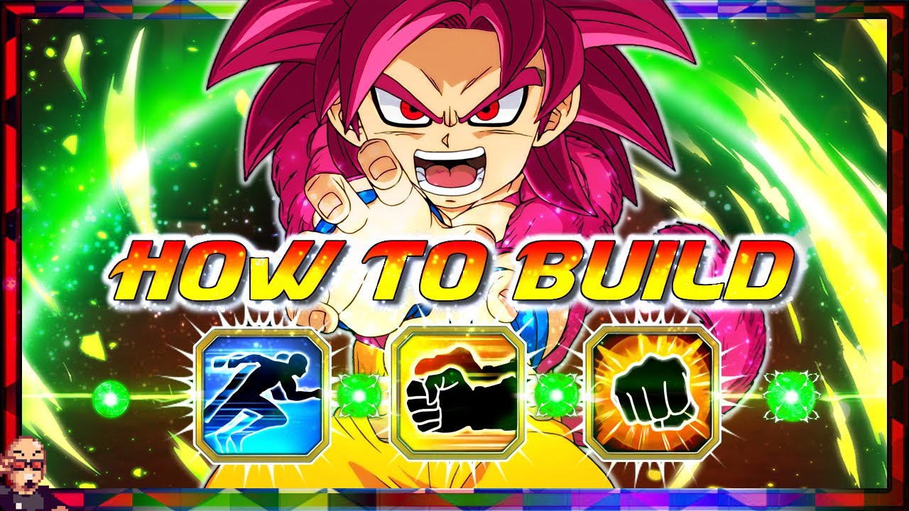 HOW TO BUILD! TEQ Super Saiyan 4 Goku Mini Daima Hidden Potential Guide DBZ: Dokkan Battle