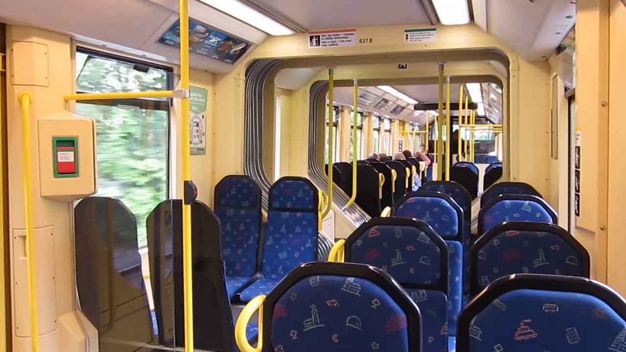 Stockholm: inside the Bombardier Flexity Swift A32 tram no. 437