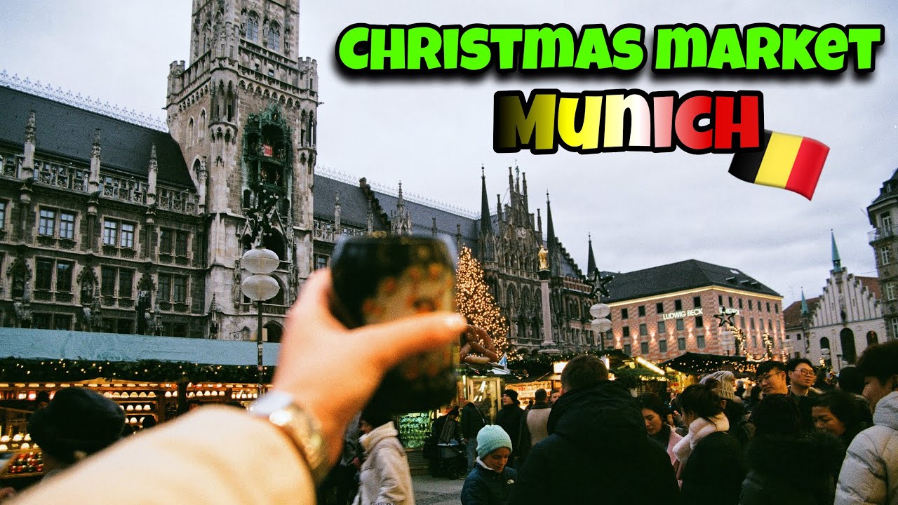 2023 Munich Walking Tour City centre and Marienplatz , Munich Christmas market