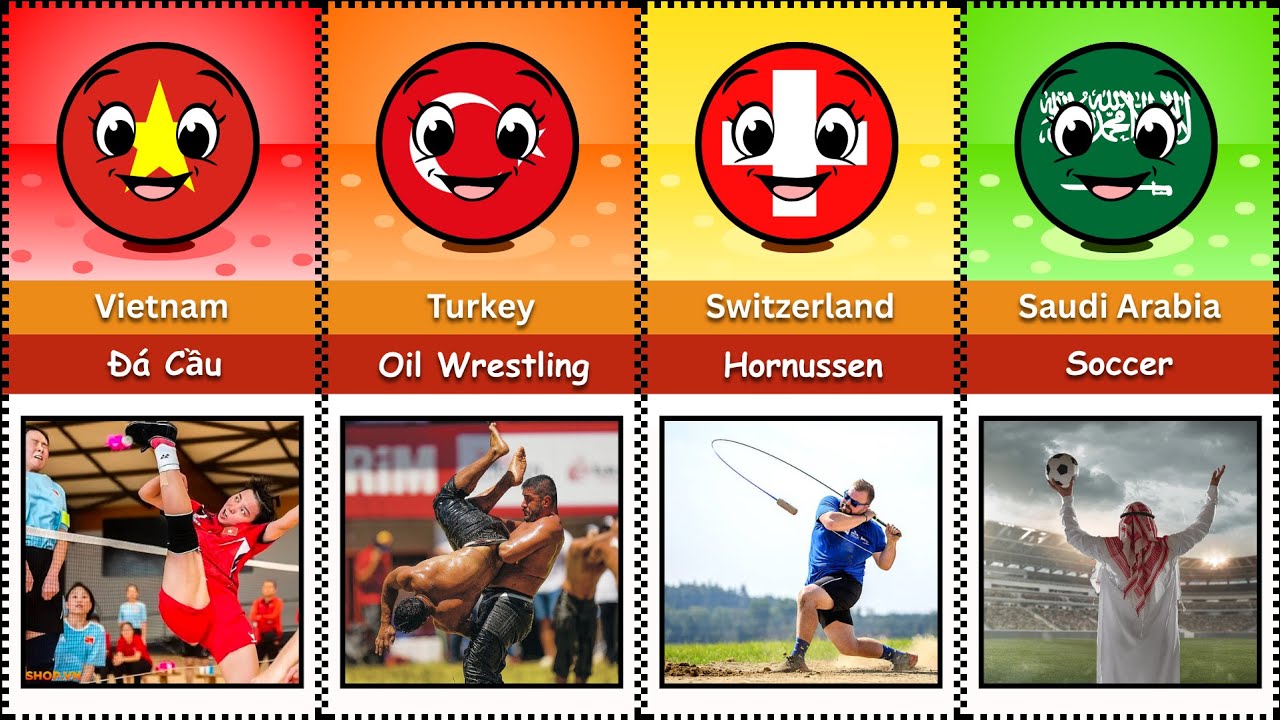 National Sport from Different Countries