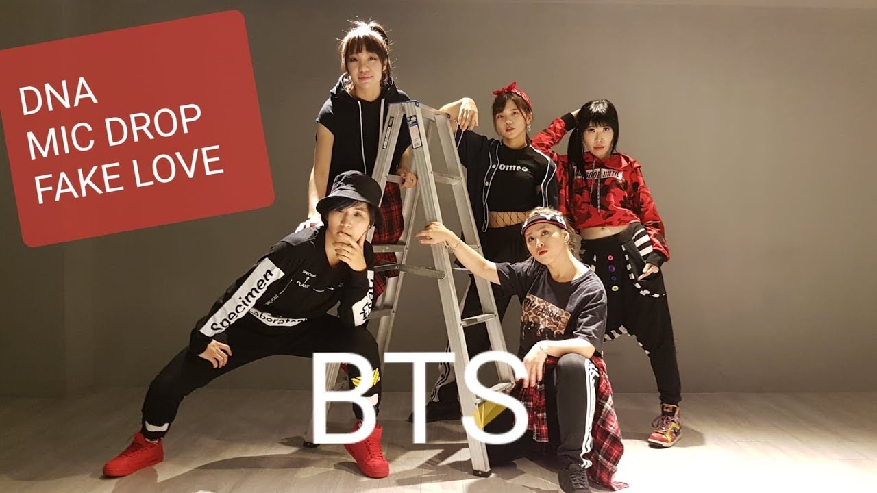BTS【DNA+MIC DROP+FAKE LOVE】dance cover performance by Jimmy dance studio