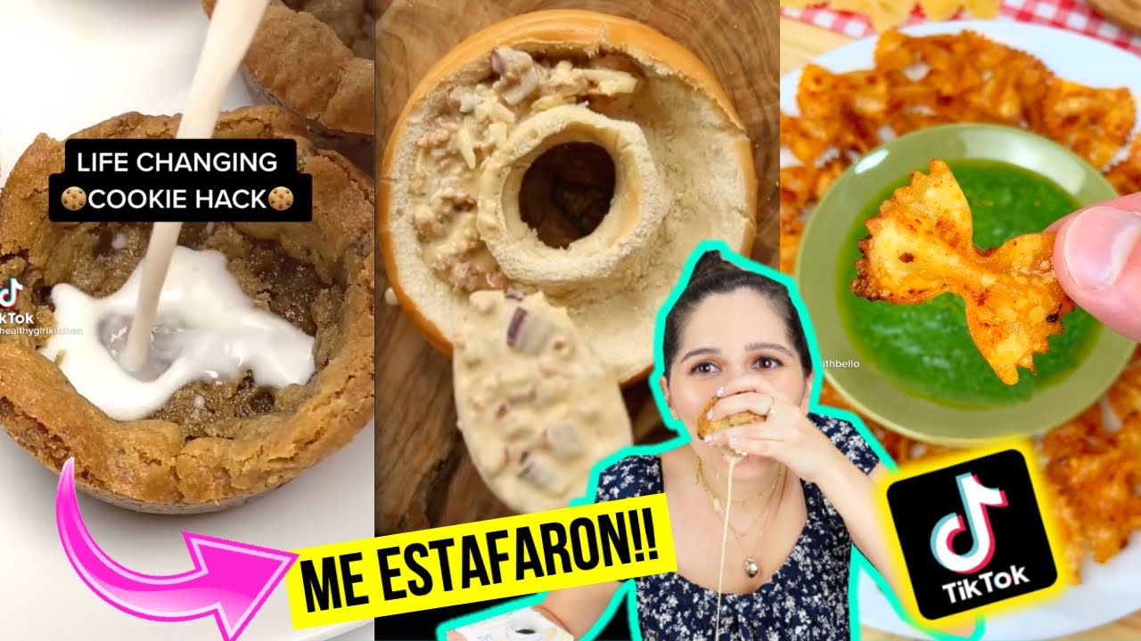 DESMINTIENDO COMIDA VIRAL de TIKTOK (LIFE HACKS) PARTE 8 | Caro Trippar