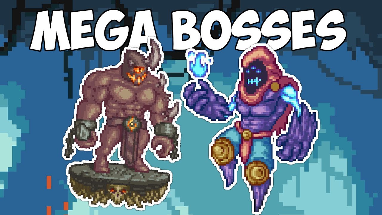 Terraria MEGA BOSSES - 8 Spirit Mod Boss Fights!