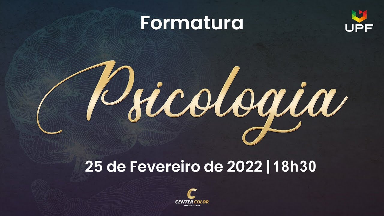 Formatura PSICOLOGIA UPF 2021-2