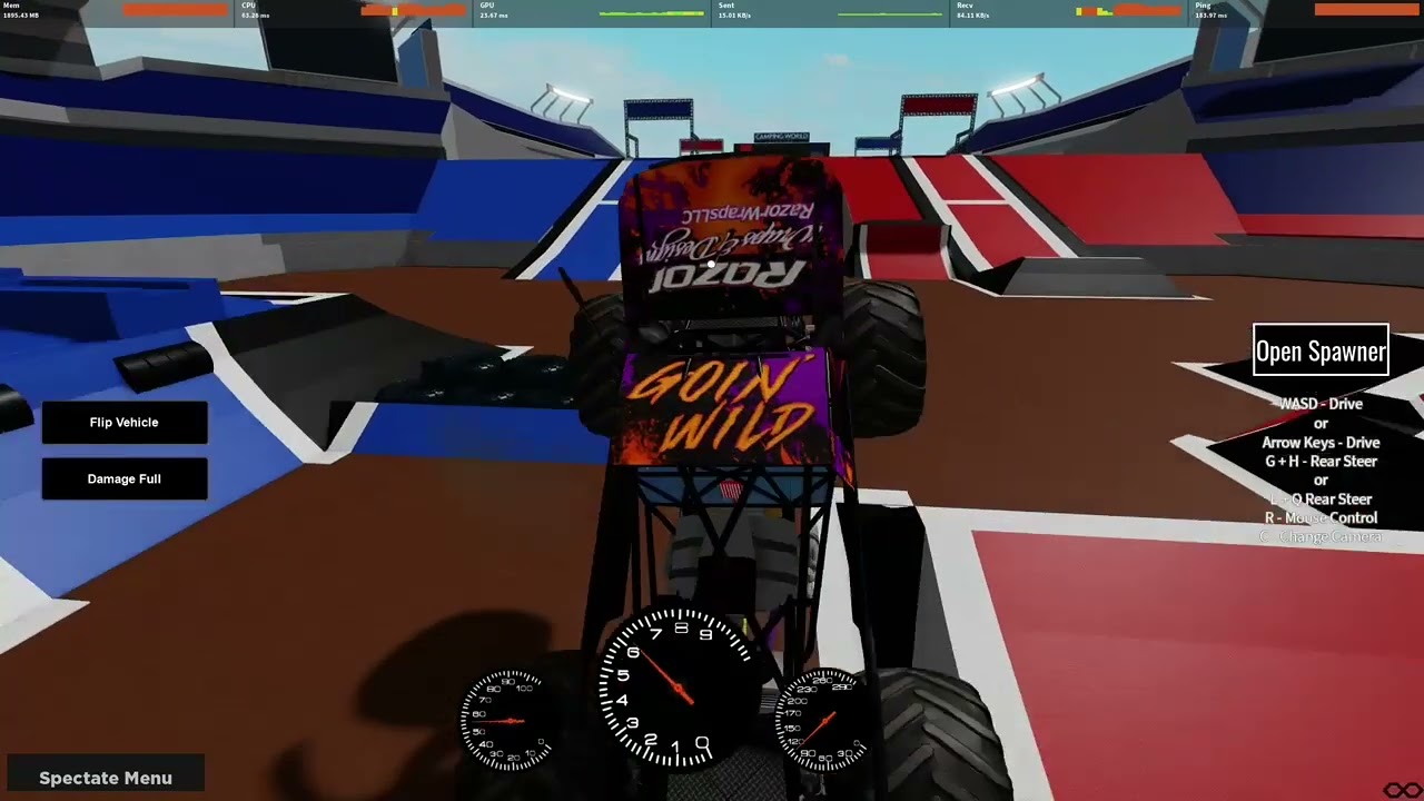 Wild side freestyle run part 6/8