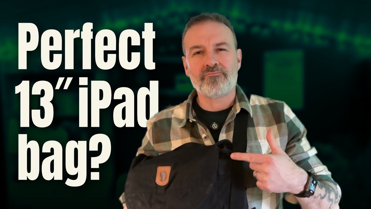 Perfect 13” iPad Bag? Fjällräven Greenland Shoulder Bag (Small): EDC Carry Test.