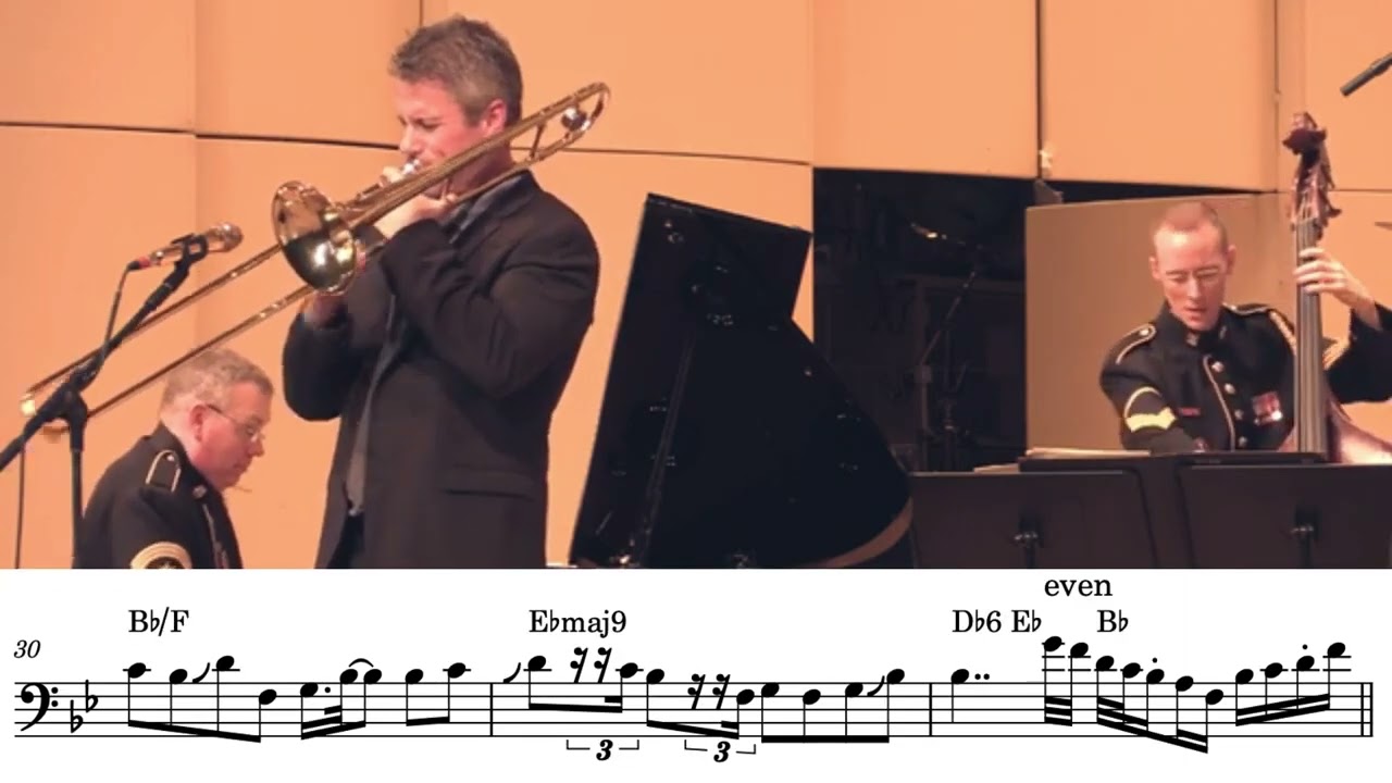 EDENDERRY - Marshall Gilkes | Trombone Solo Transcription