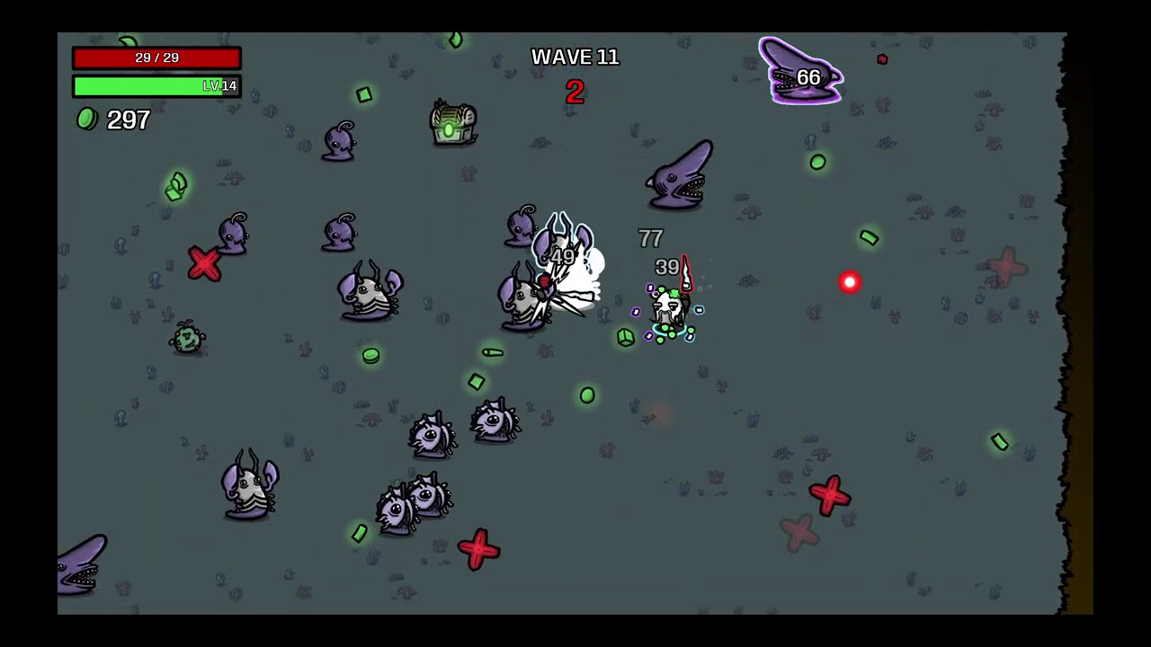 Mage: Elemental Damage Item Only Run | Brotato: The Abyss