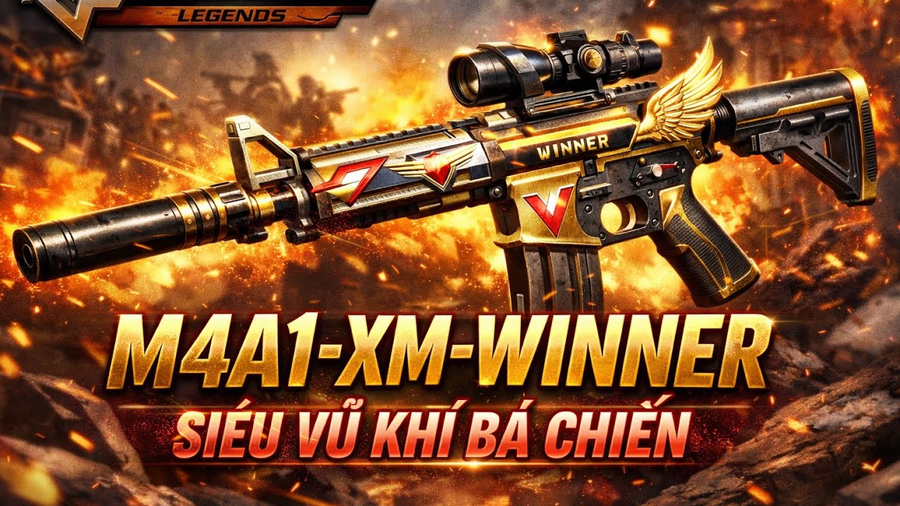 [CFM] Săn Zombie Cùng Súng M4A1-XM-WINNER Biến Hero Cân Team Siêu Lực