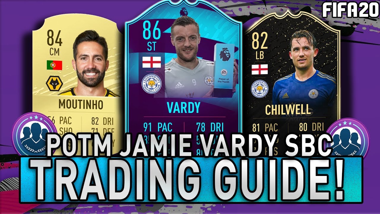 FIFA 20 POTM VARDY SBC TRADING GUIDE! | FIFA 20 TRADING TO GLORY #21 | FIFA 20 ULTIMATE TEAM