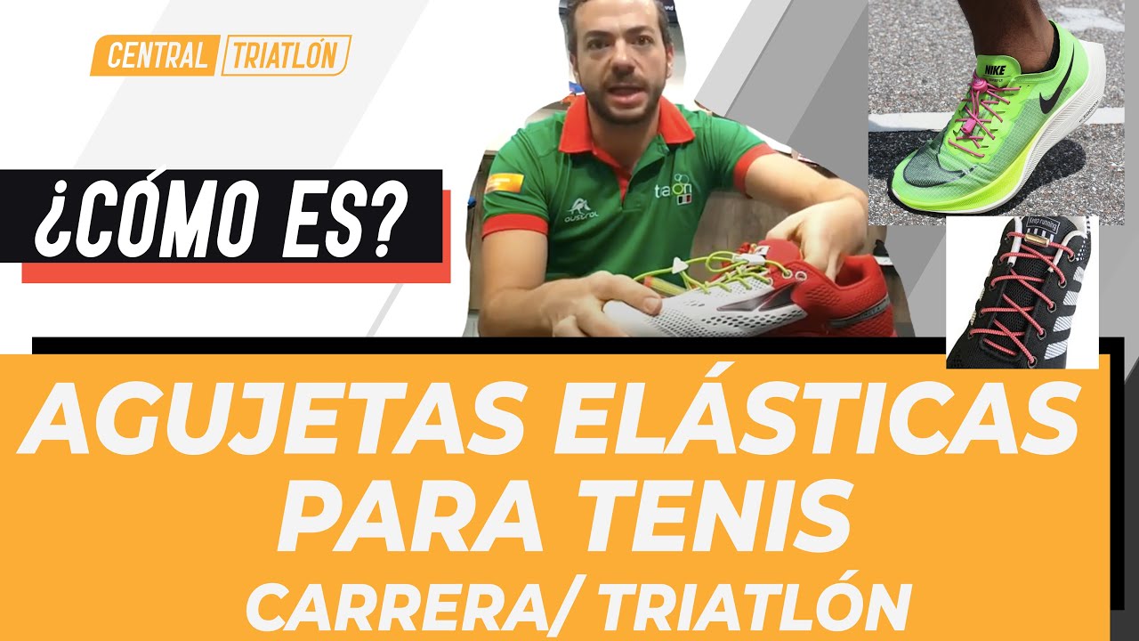 CINTAS/ AGUJETAS  ELÁSTICAS PARA TENIS / RUNNING CARRERA TRIATLÓN/