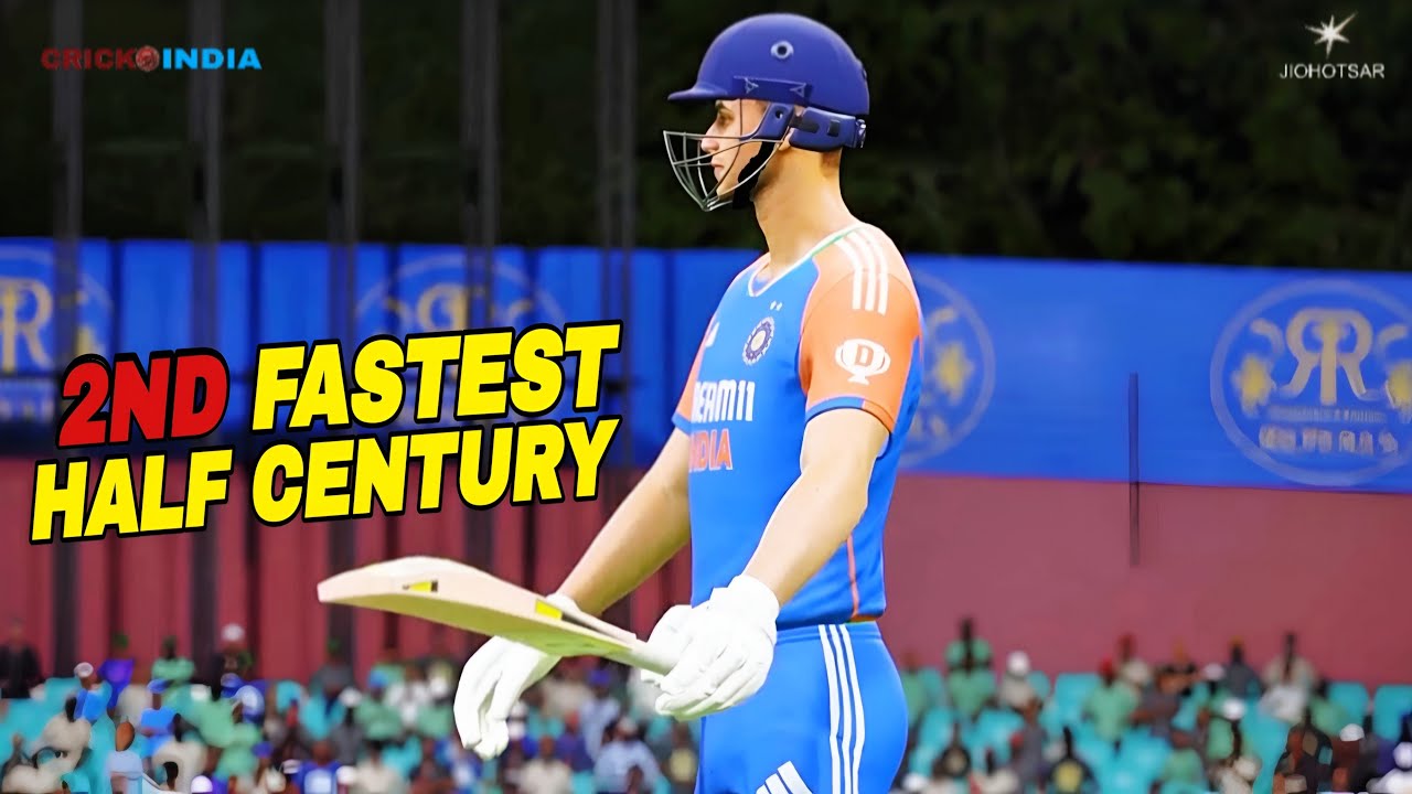 Abhishek Sharma Makes 2nd Fastest Fifty In 14 Balls Vs NZ | IND VS NZ | 3rd T20 Vs NZ