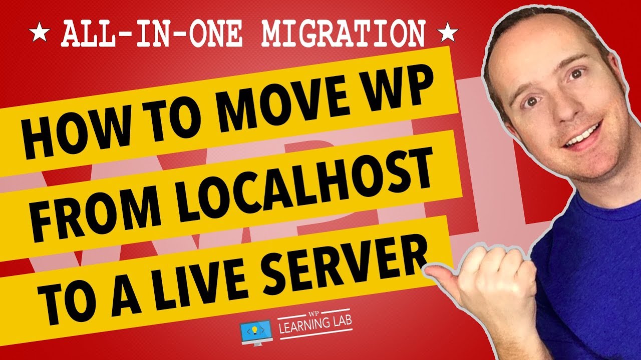How To Move A WordPress Website From localhost To Server Using All-In-One Migration WordPress Plugin