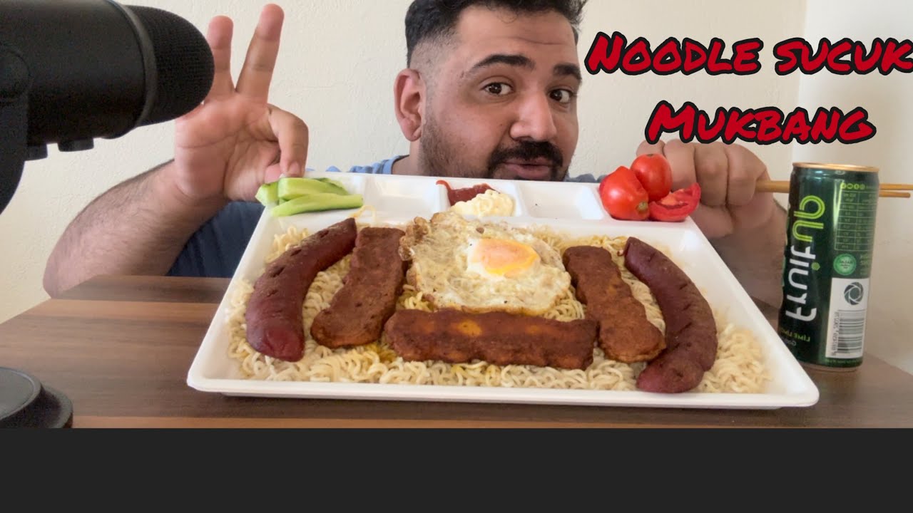NOODLE SUCUK MUKBANG  SOMALİDEN DÖNDÜM / TÜRKÇE ASMR / TÜRKÇE MUKBANG 