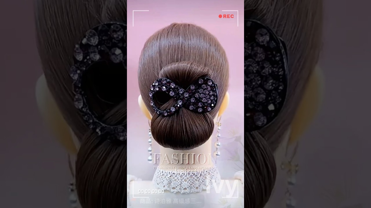 Quick Everyday Bun – Casual and Beautiful 