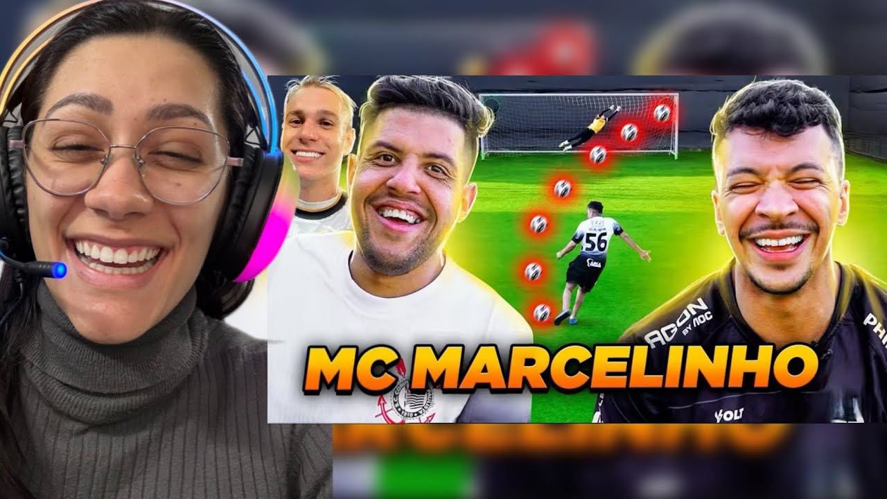 SERÁ QUE MC MARCELINHO É BOM DE BOLA?! 😂 (ft. ROGER GUEDES) - React Canal Reversão
