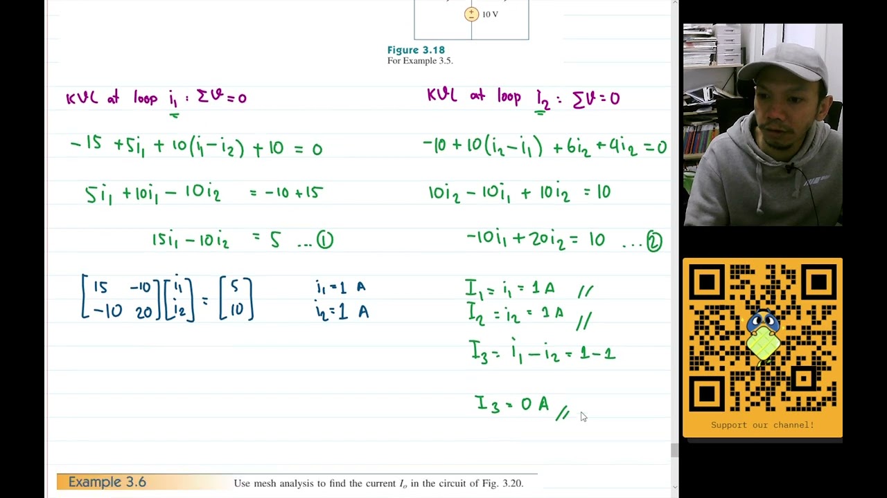 Example 3.6 - Fundamental of Electric Circuits (Sadiku) 5th Ed