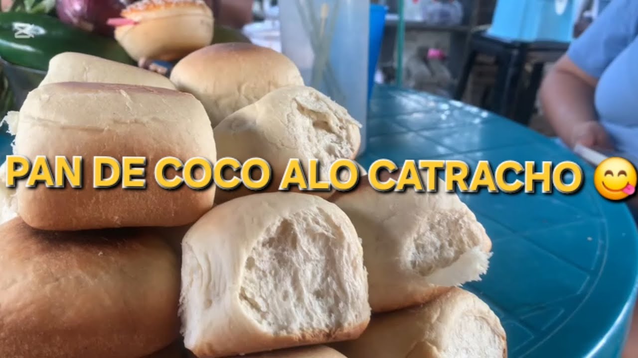 Como hacer pan de coco alo catracho 