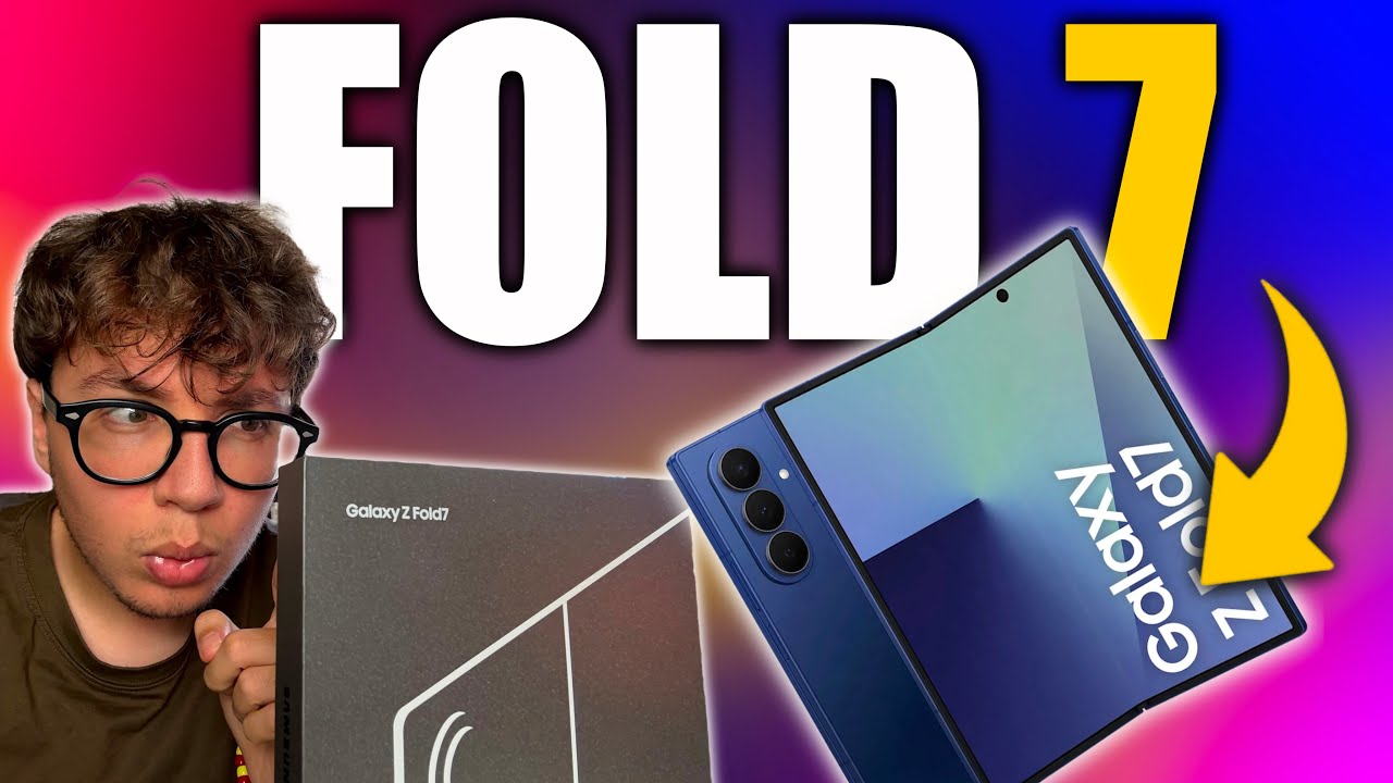 PROVO il SAMSUNG GALAXY Z FOLD 7 da utente Apple!