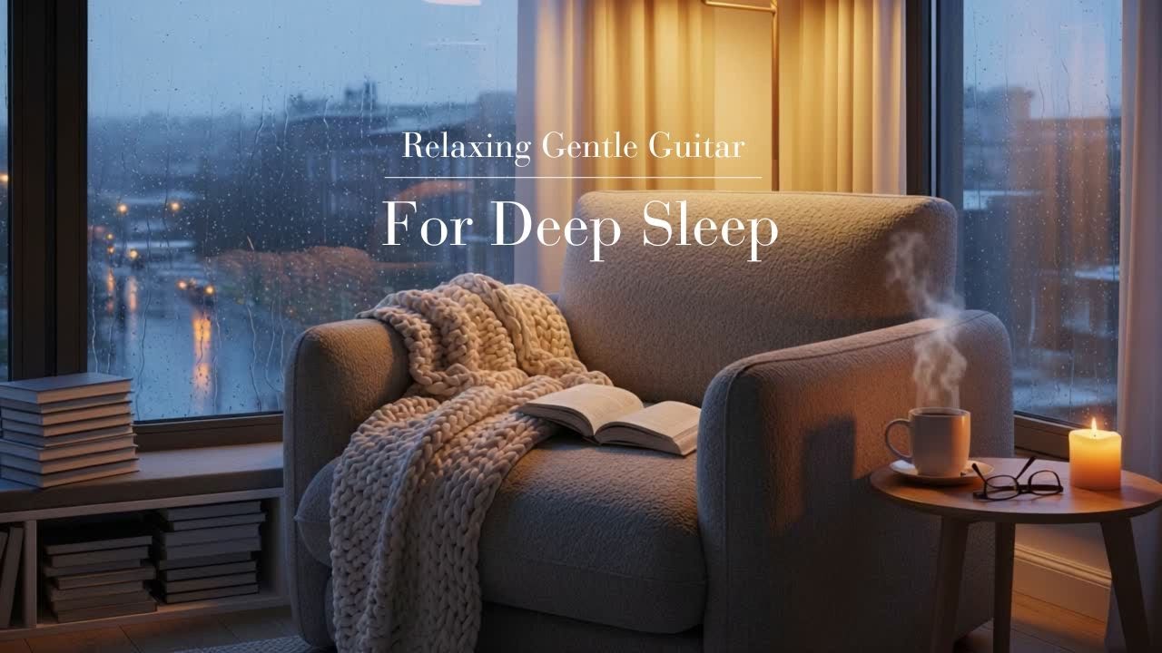 【Cozy BGM】LoFi Gentle Acoustic Guitar  | A Quiet Moment as the World Grows Distant