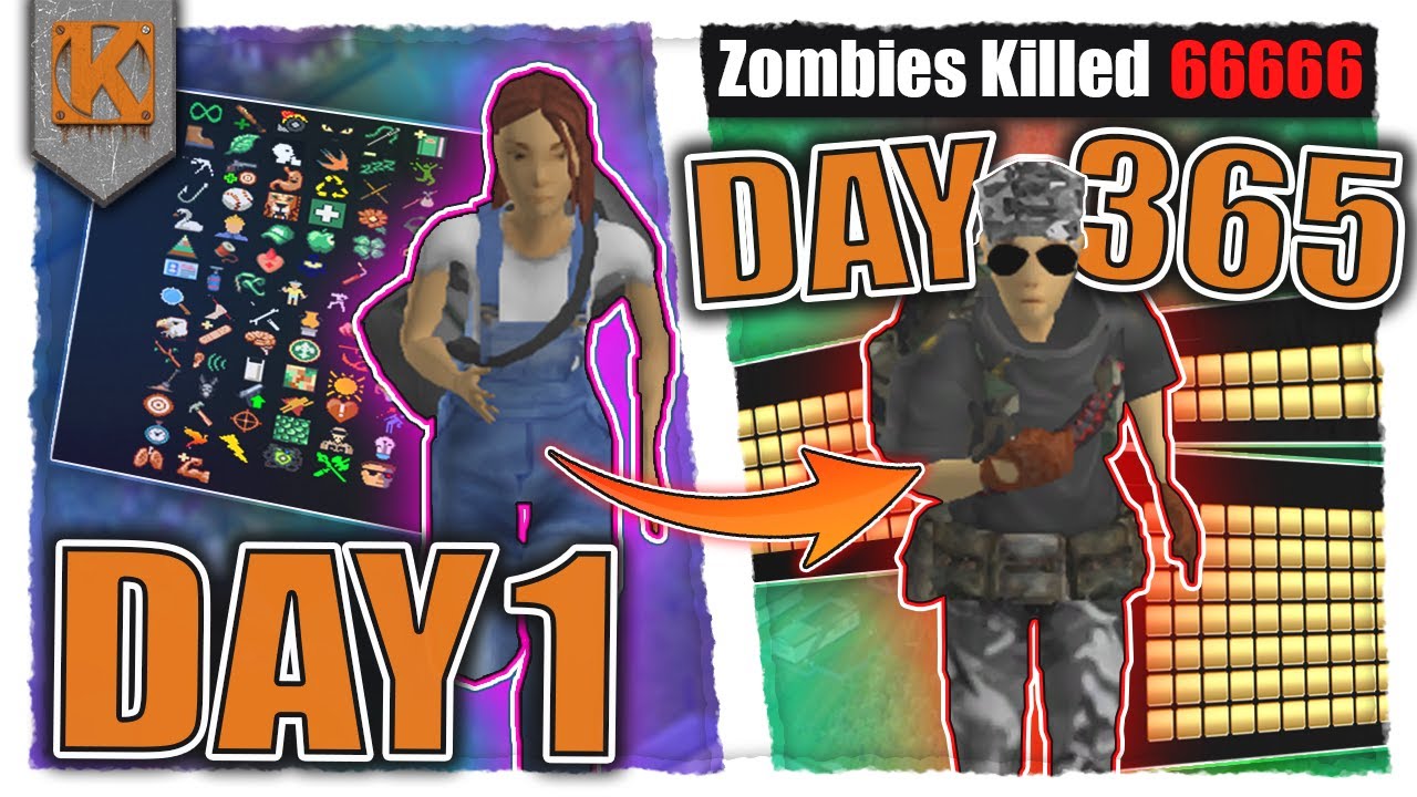 I Survived 1 Year as the Strongest Character in Project Zomboid The Movie
