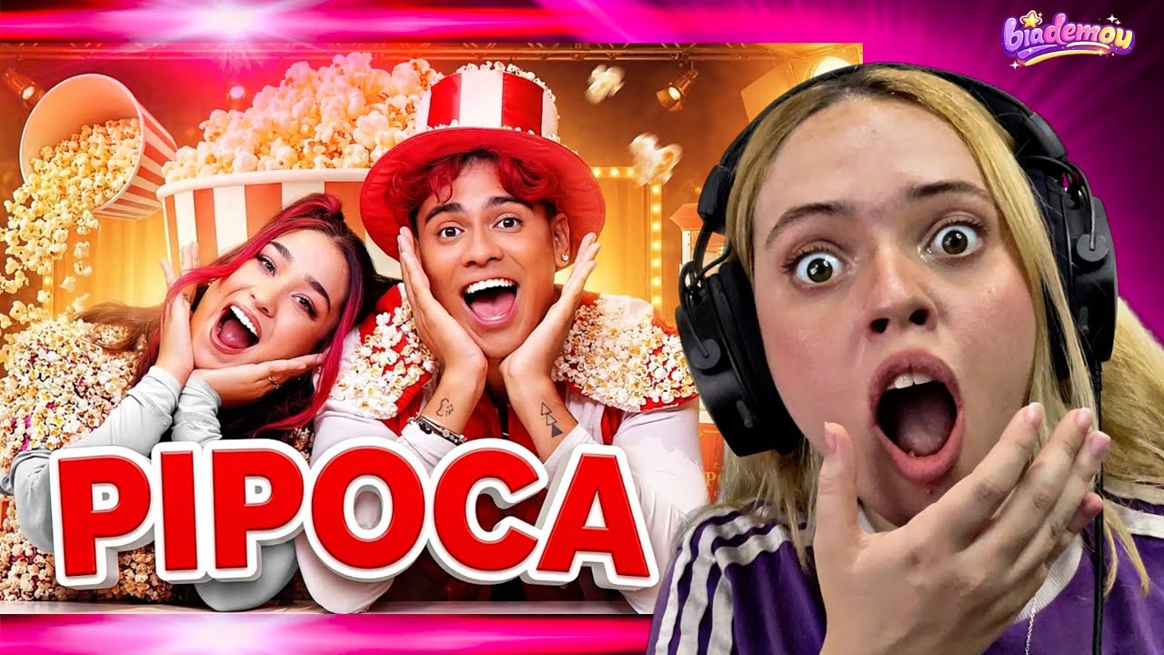 PIPOCA - EMILLY VICK E ROBSON *BIADEMOU (BIANCA MOURA) REAGINDO