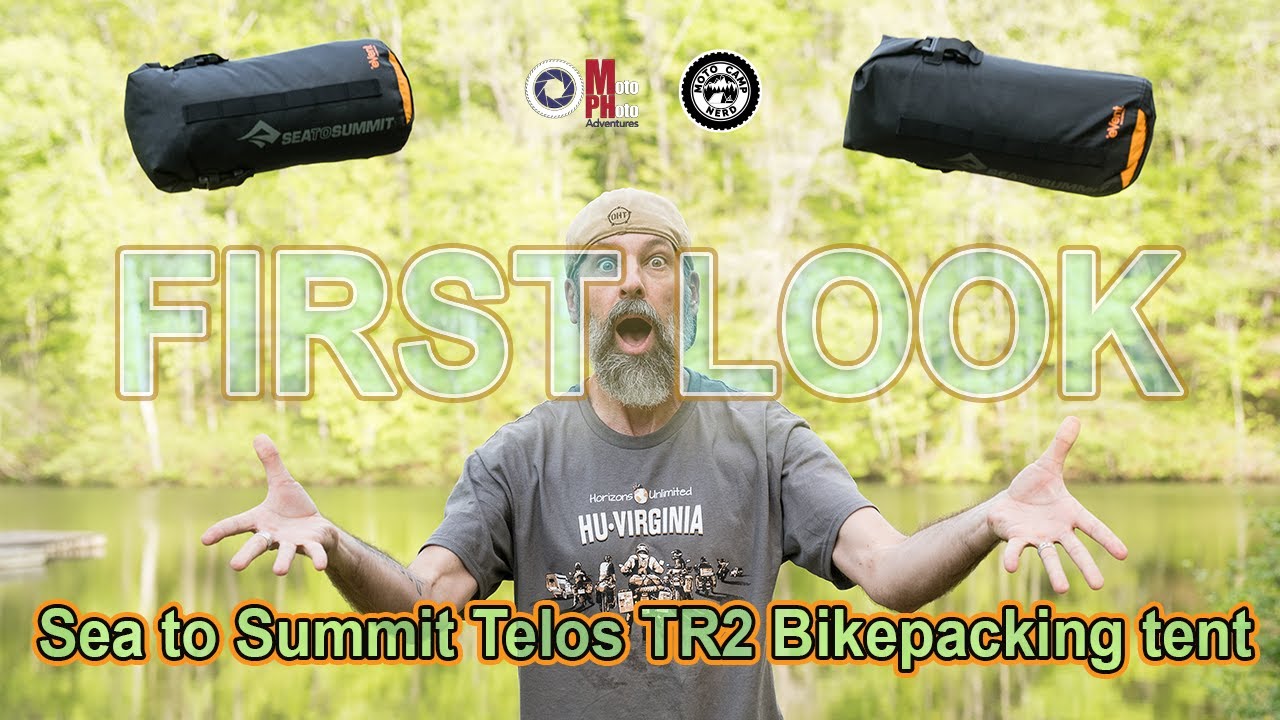 REAL TIME SETUP - Sea to Summit Telos TR2 Bikepacking tent
