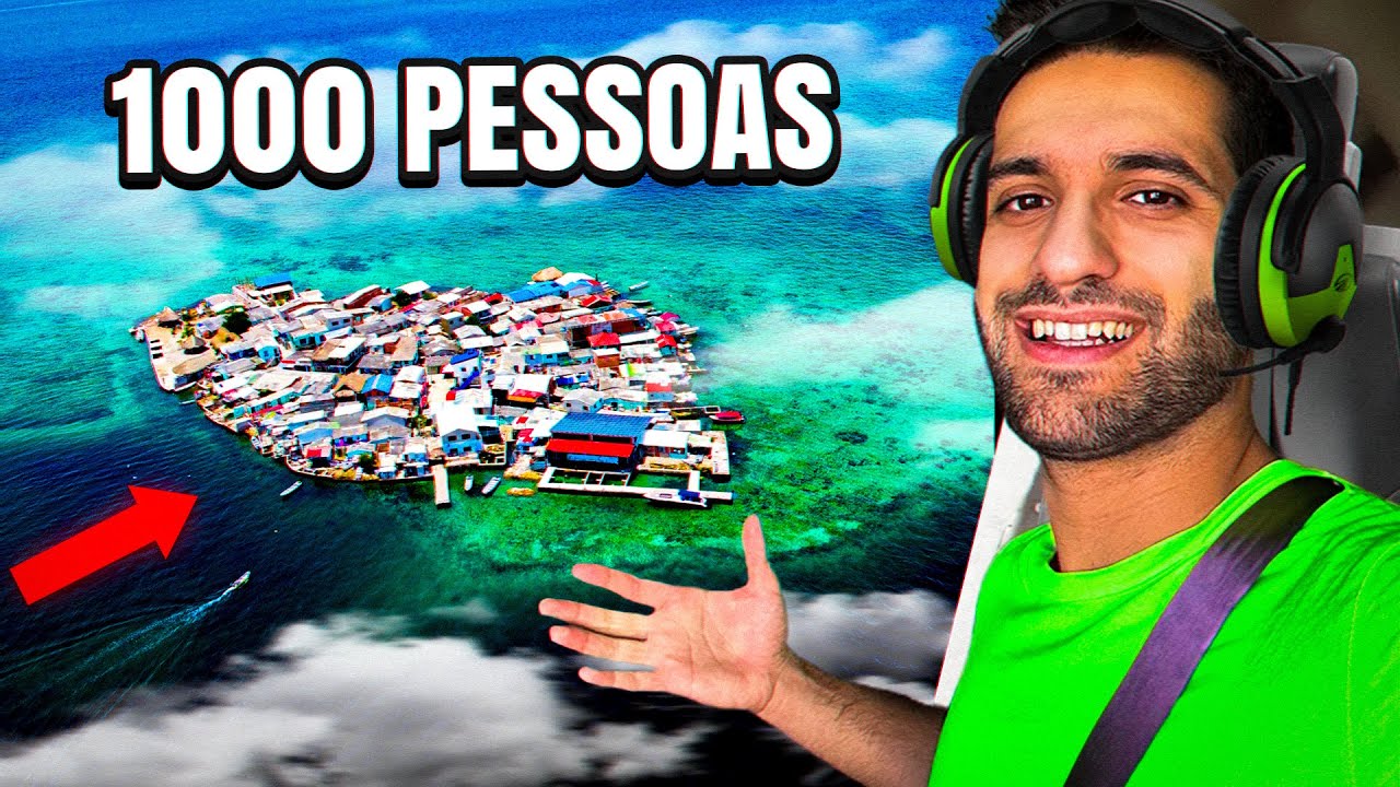 Visitei a Ilha Mais Lotada Do Mundo