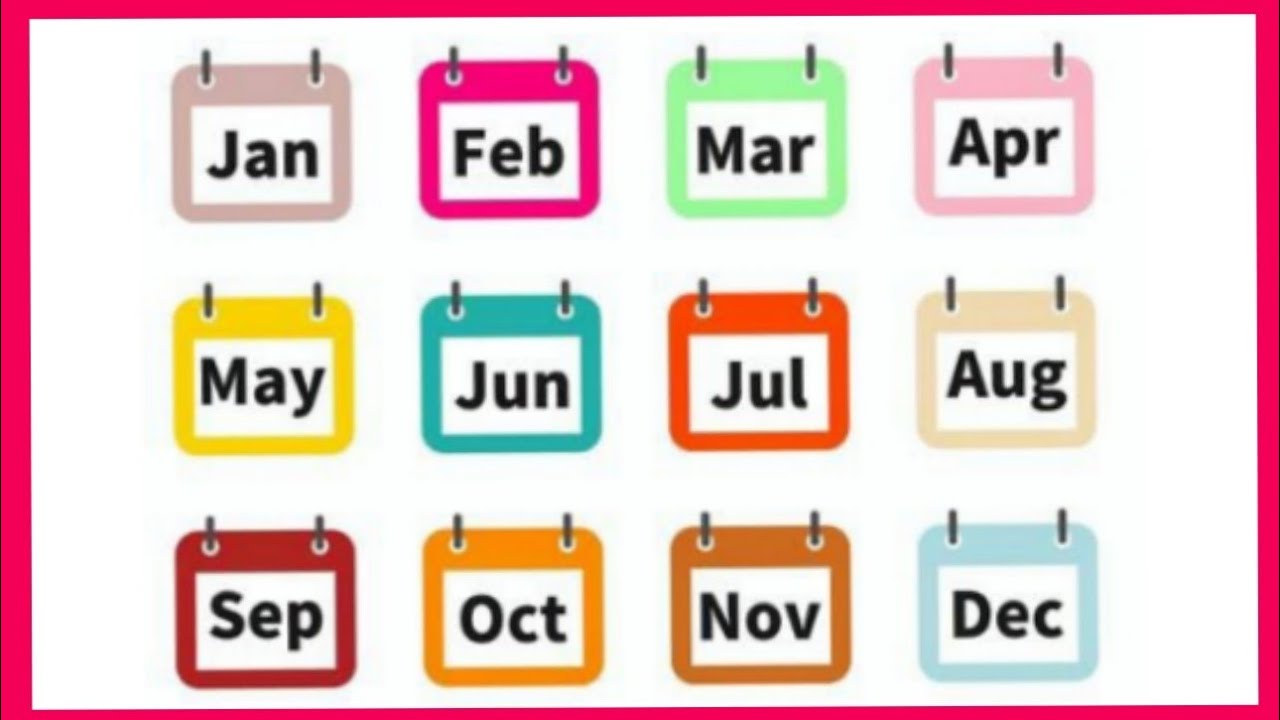 ChuChu TV Classic - Months of the Year Song | Nursery Rhymes and Kids Songs 
