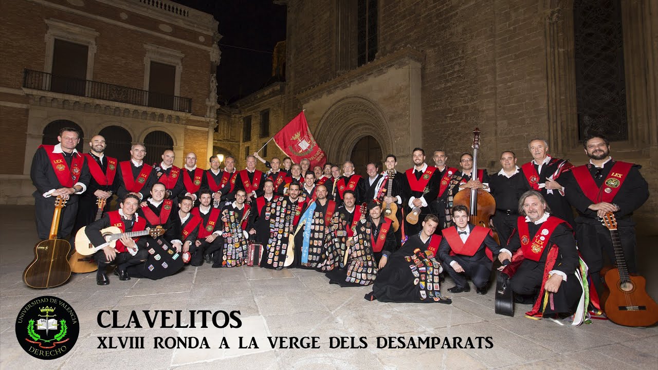 Clavelitos, XLVIII Ronda a la Verge dels Desamparats - M.G. Tuna de Derecho de Valencia. 2021