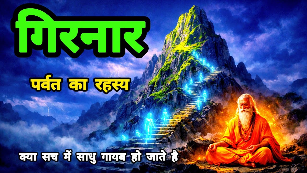 गिरनार पर्वत का सबसे बड़ा रहस्य 😱 क्या सच में साधु अचानक गायब हो जाते हैं? 
