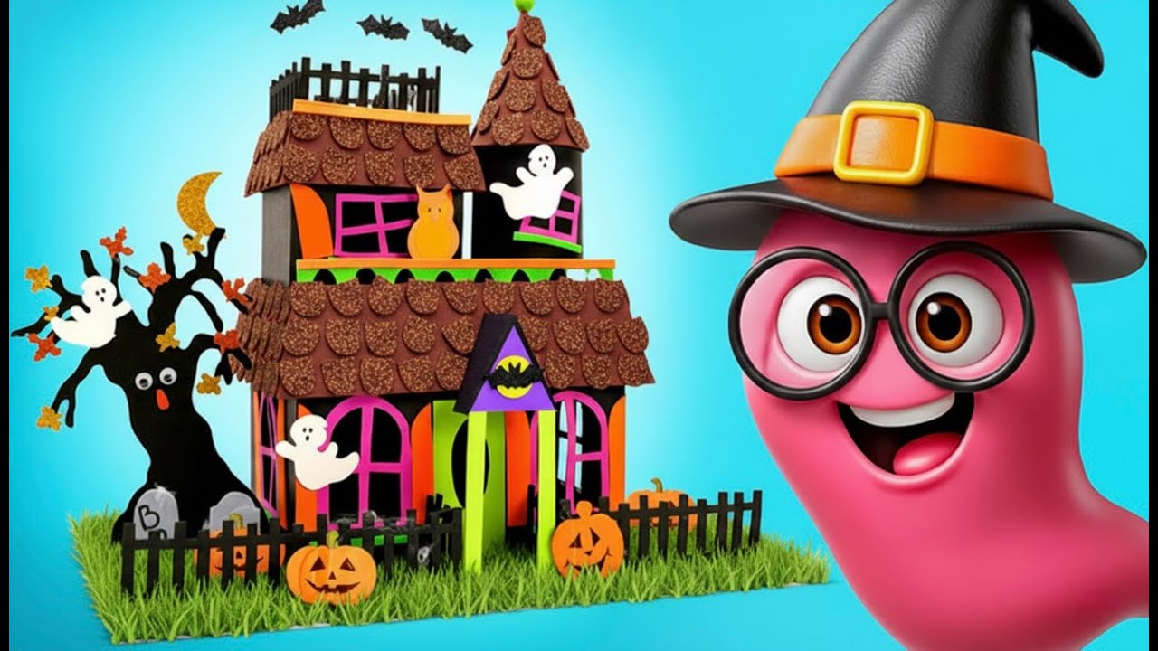 👻 Дом с привидениями DIY! 🎃 Хэллоуин-поделки и жуткие сюрпризы 🕸️✨