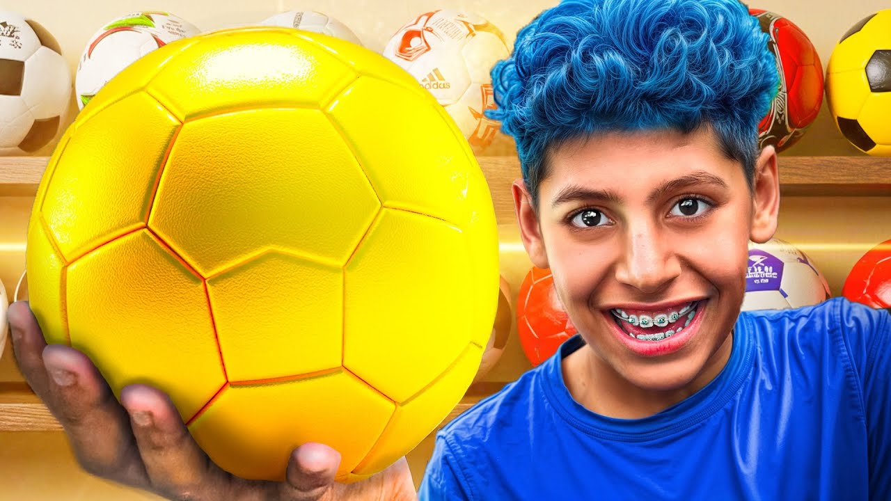 COMPREI A BOLA MAIS CARA DA LOJA 🤑