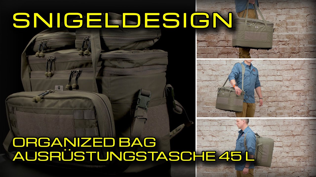 Snigel Organized Bag - Range Bag auf Steroiden