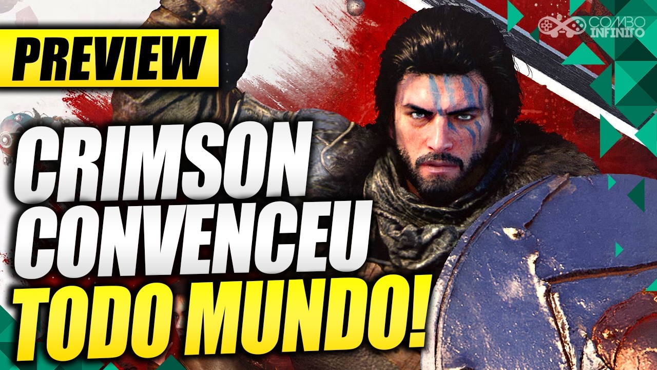 INSANO! 🤯 Crimson Desert é tudo o que prometeram e MUITO MAIS! Saíram os Previews!