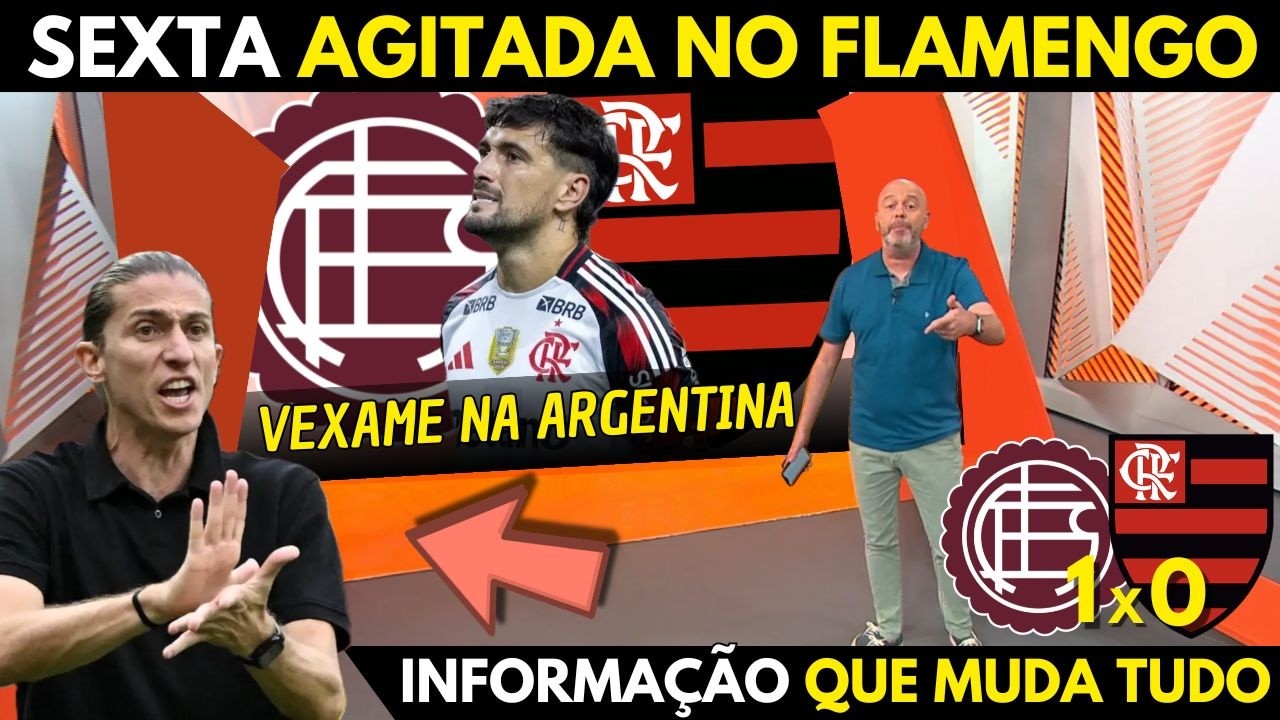 URGENTE! NOTÍCIA DE ÚLTIMA HORA QUE MUDA TUDO! BASTIDORES DO FLAMENGO PEGANDO FOGO!