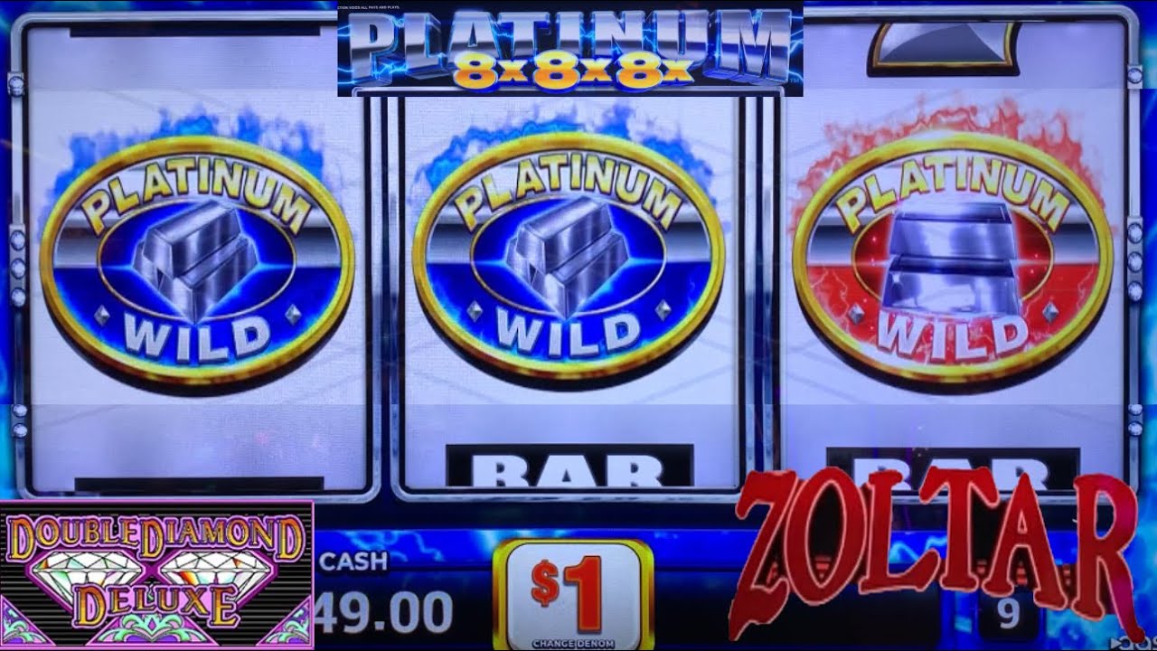 ДЖЕКПОТ! Double Diamond Deluxe + Liberty Diamond + ZOLTAR 3x Джекпот + Platinum 8x8x8x в слоте!