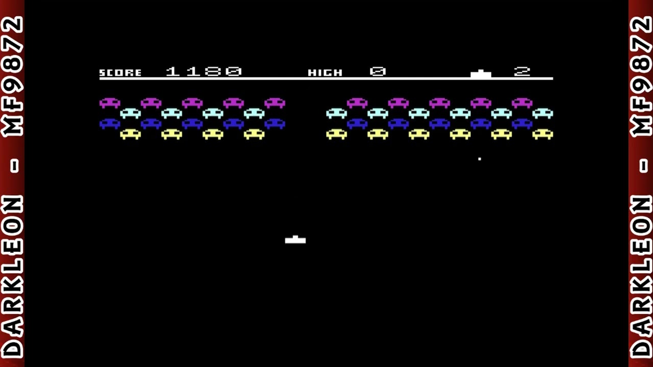 Alien Attack - [ 1984 - Vic-20 - Gameplay ]