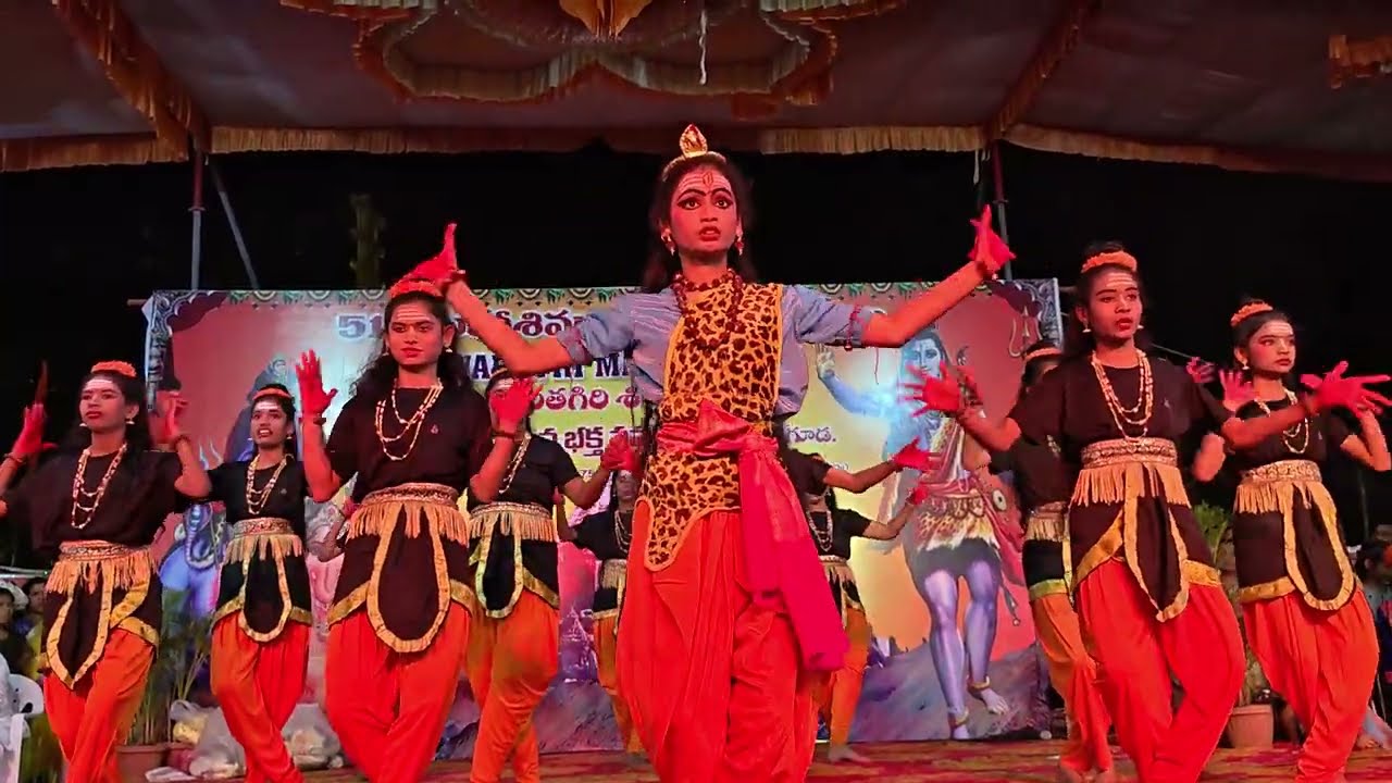 Tandav | Shivaratri Special | Thandavam | Shivaratri 2025 | Class-9 Girls  | Ushodaya High School