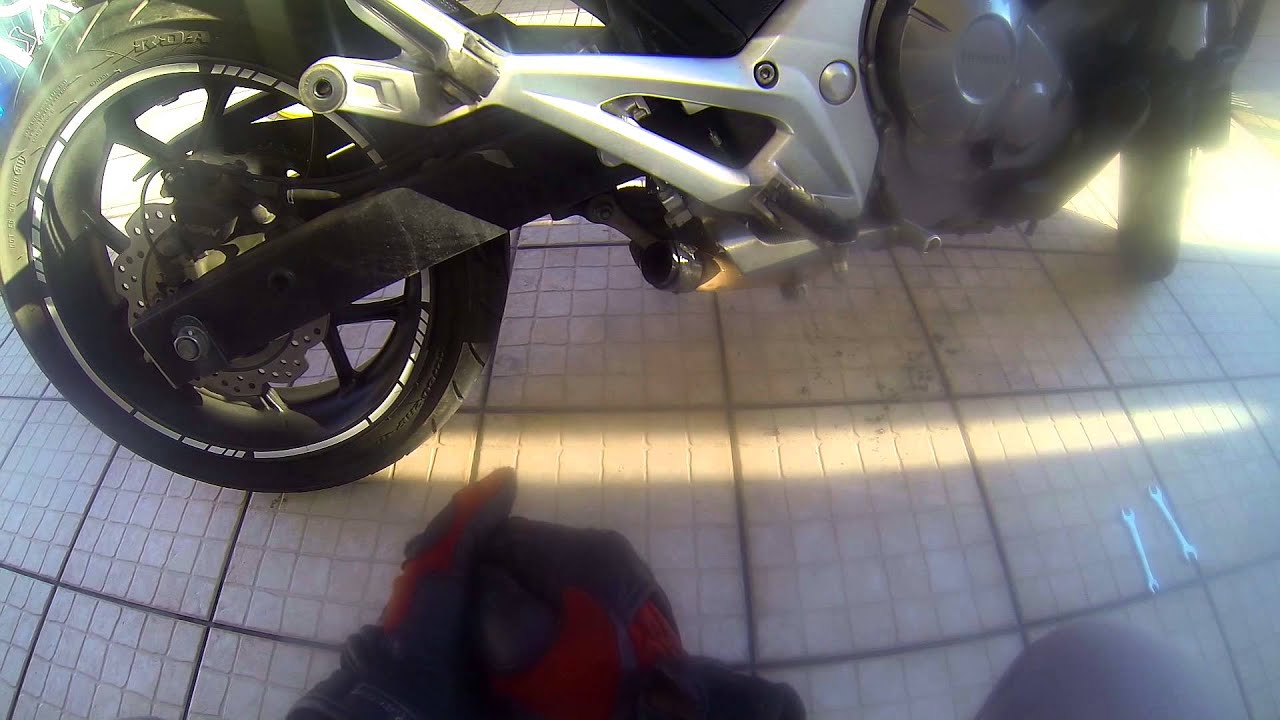 Danmoto Exhaust @ NC700x (model: JISU Silver) - Fitting & sound and with no exaust, too!