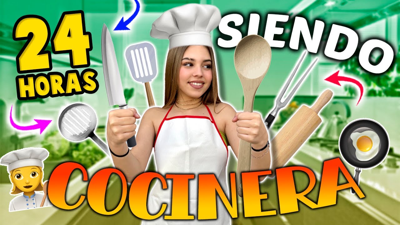 24 HORAS SIENDO COCINERA DE MI FAMILIA / Familia Amiguindy