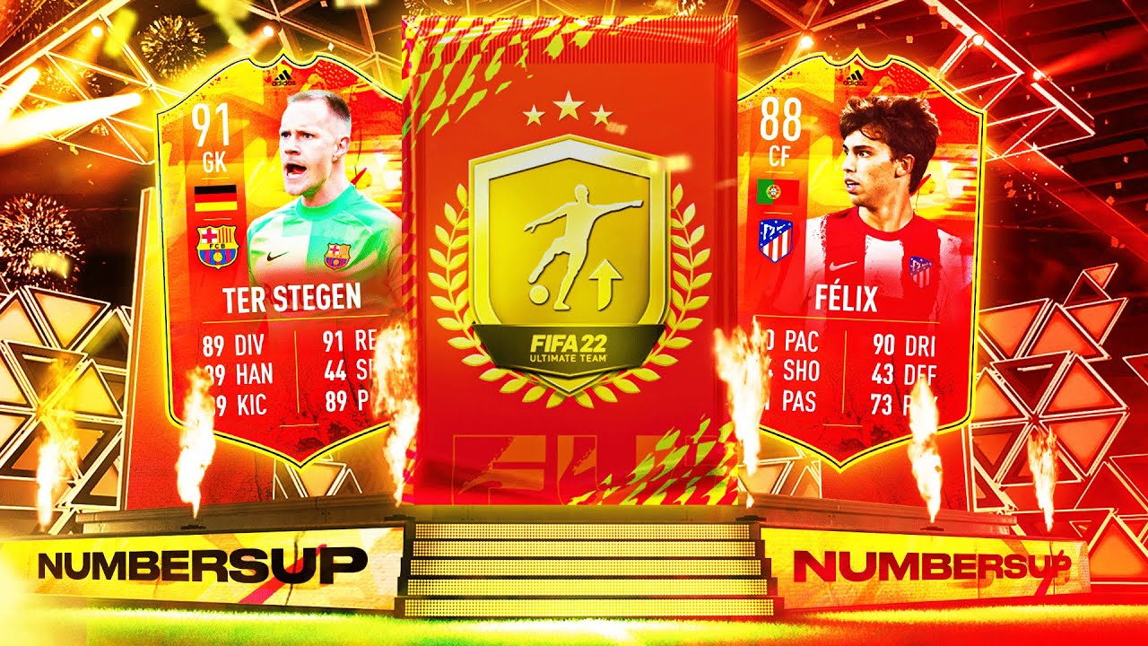 OPENING 20X NUMBERSUP UPGRADE PACKS FOR NUMBERS UP! #FIFA22 ULTIMATE TEAM