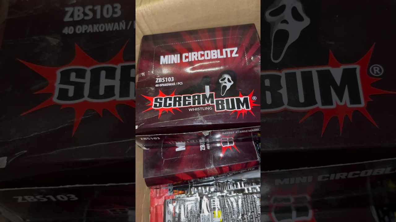 NEU Scream Bum Whistling 2024 #silvester #polenb&ouml;ller #firecracker #2024 #hydra #b&ouml;ller #unboxing