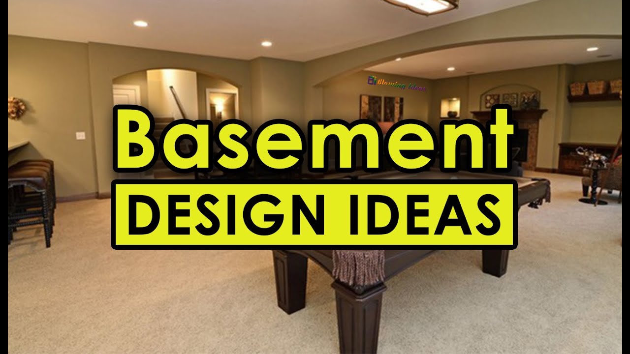 Basement Design Ideas on a Budget | Blowing Ideas