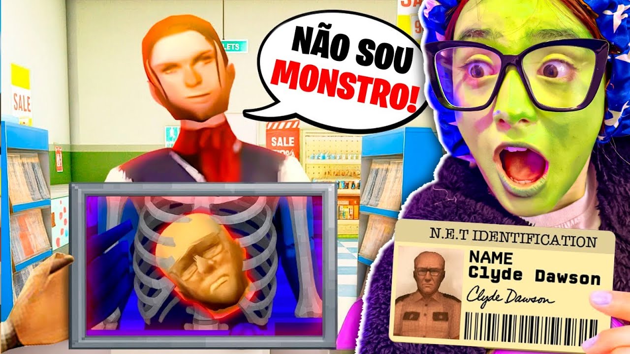 Eu tentei trabalhar a meia-noite em uma lojinha... mas MONSTROS APARECERAM! Babá Também Joga
