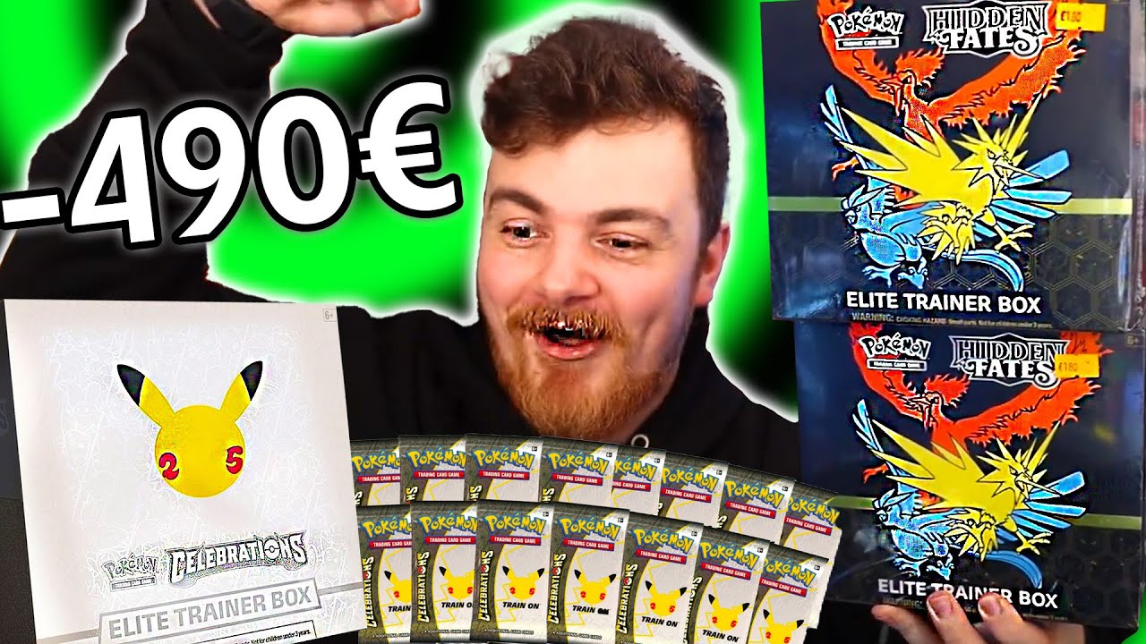 Pokémon karty z roku 2019 za 490 euro! Pokémon Hidden Fates a Celebrations